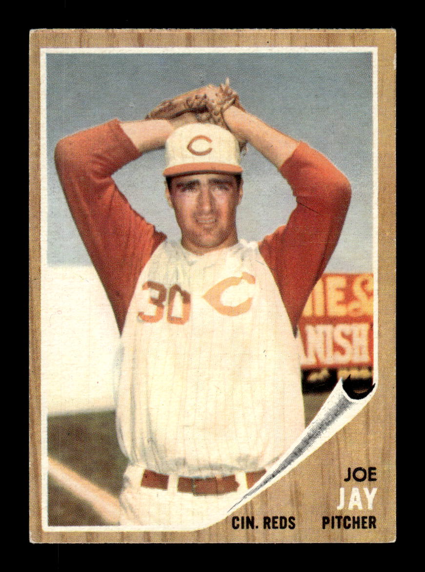 1962 Topps #440 Joe Jay Cincinnati Reds EX CS26015198