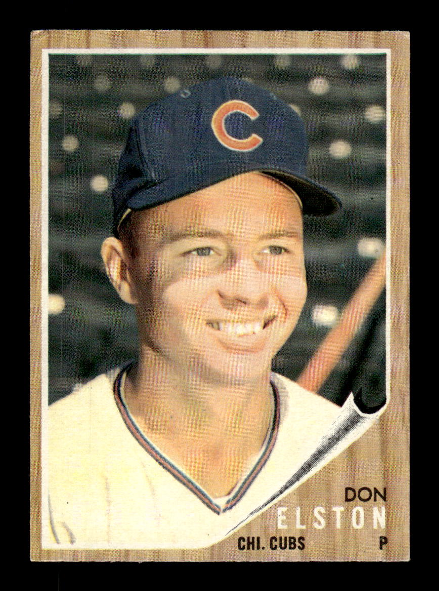 1962 Topps #446 Don Elston Chicago Cubs EX CS26015204