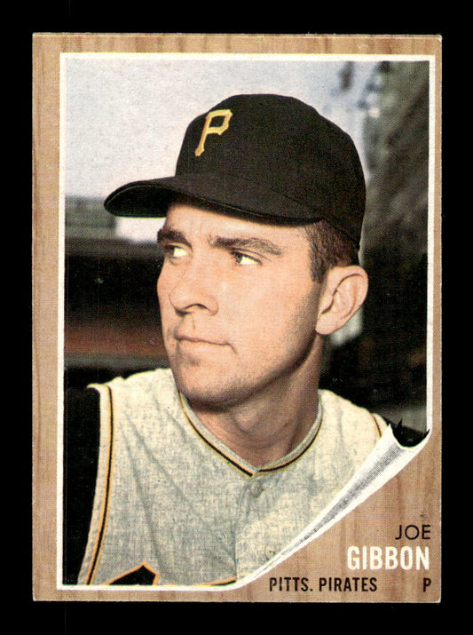 1962 Topps #448 Joe Gibbon Pittsburgh Pirates EX CS26015206