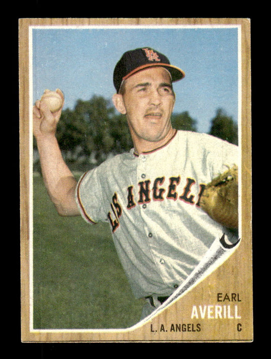 1962 Topps #452 Earl Averill Los Angeles Angels EX CS26015210