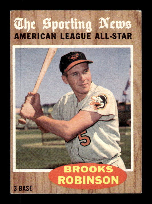 1962 Topps #468 Brooks Robinson Baltimore Orioles EX CS26015224