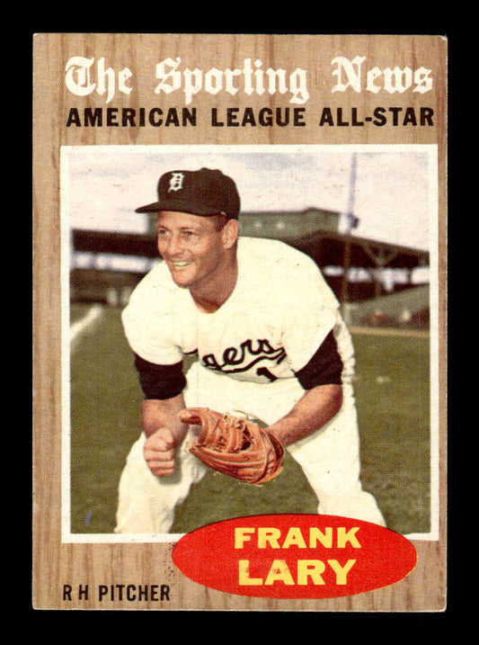 1962 Topps #474 Frank Lary Detroit Tigers EX CS26015228