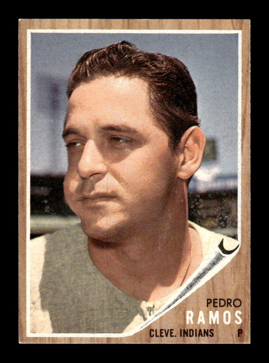 1962 Topps #485 Pedro Ramos Cleveland Indians EX CS26015236