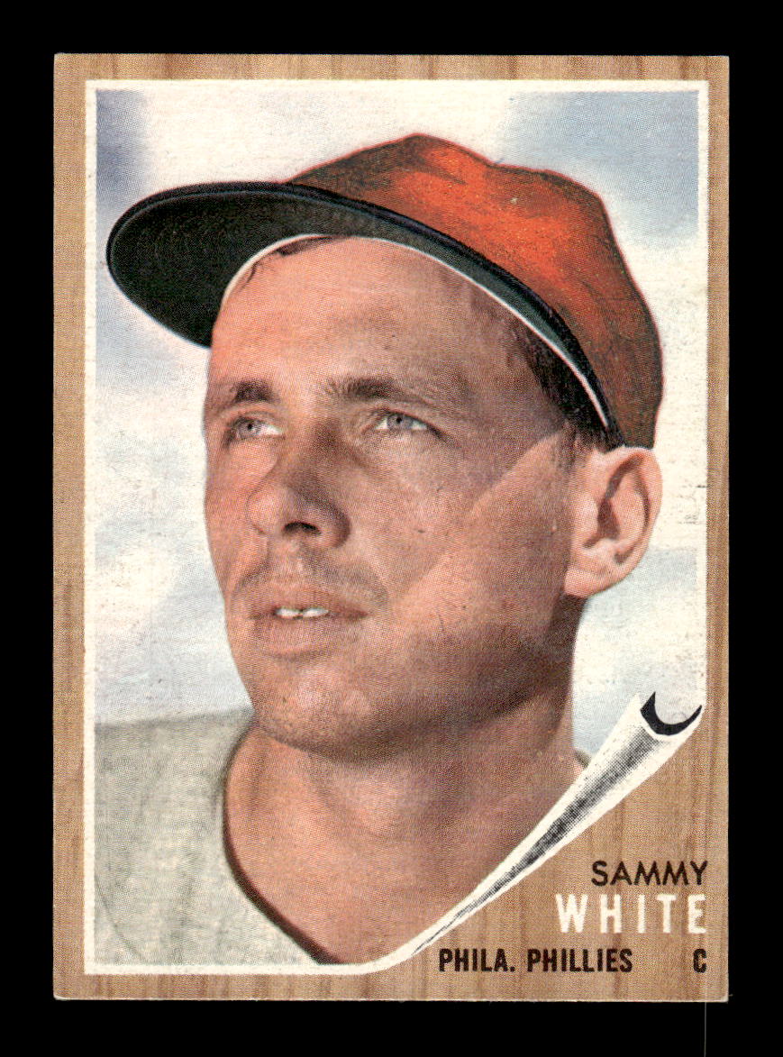 1962 Topps #494 Sammy White Philadelphia Phillies EX CS26015243