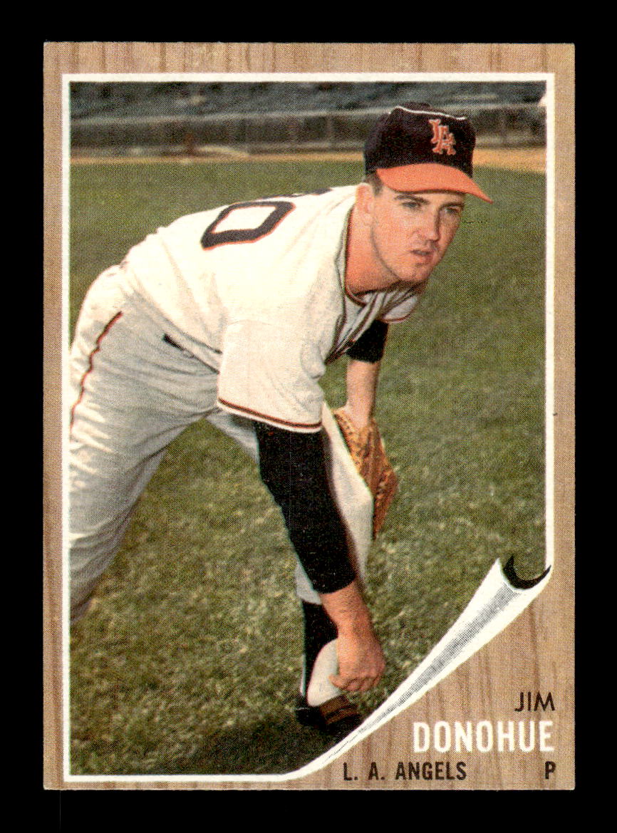 1962 Topps #498 Jim Donohue Los Angeles Angels EX CS26015246