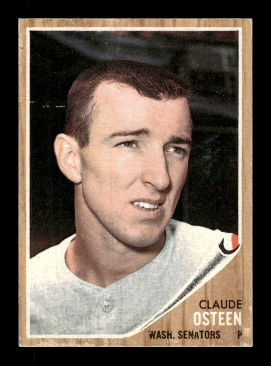 1962 Topps #501 Claude Osteen Washington Senators EX CS26015249