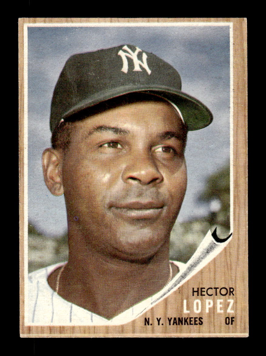 1962 Topps #502 Hector Lopez New York Yankees EX CS26015250