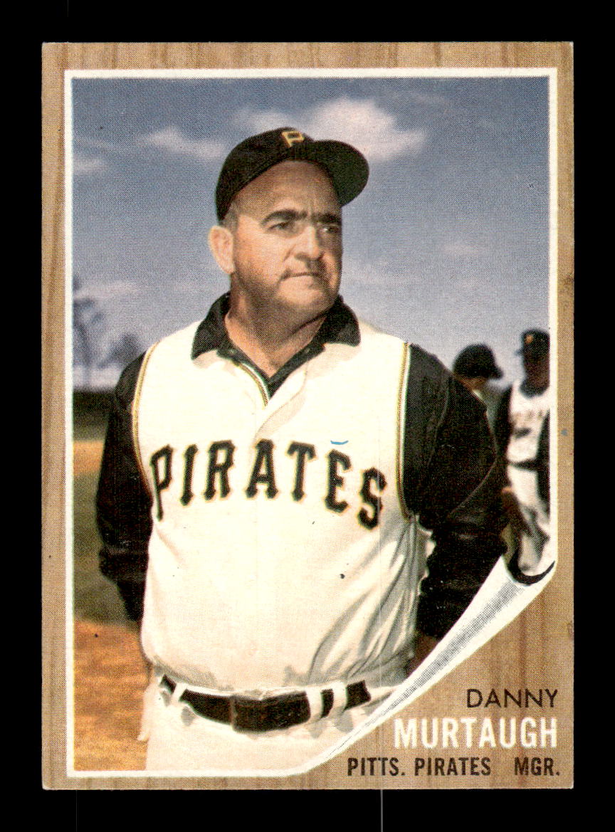 1962 Topps #503 Danny Murtaugh Pittsburgh Pirates EX CS26015251