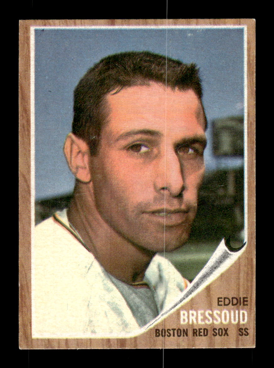 1962 Topps #504 Eddie Bressoud Boston Red Sox EX CS26015252