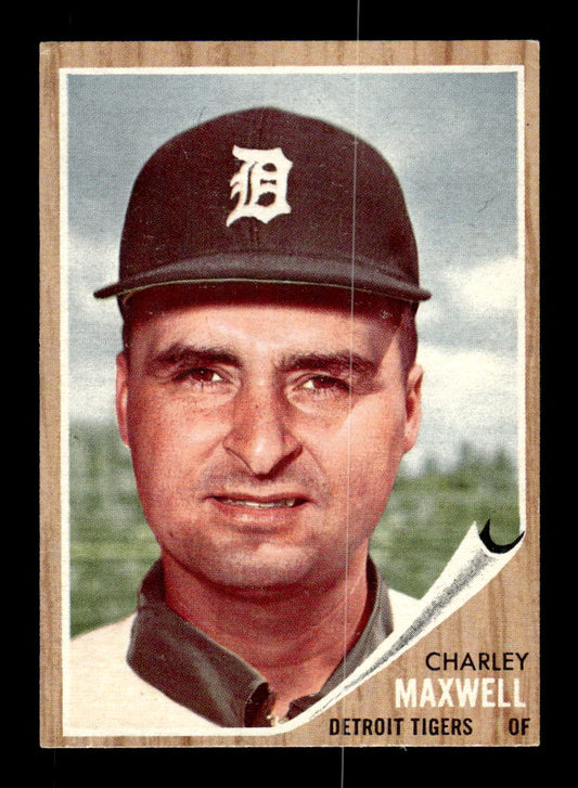 1962 Topps #506 Charley Maxwell Detroit Tigers EX CS26015253