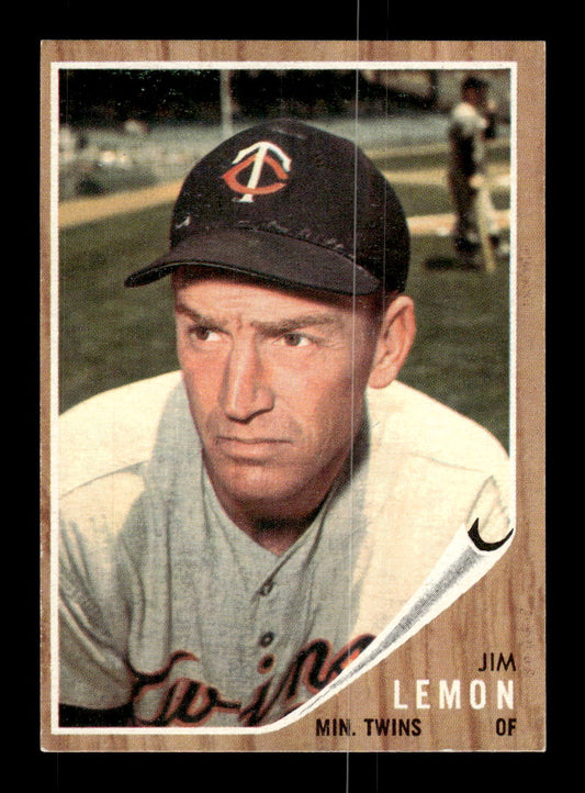 1962 Topps #510 Jim Lemon Minnesota Twins EX CS26015257
