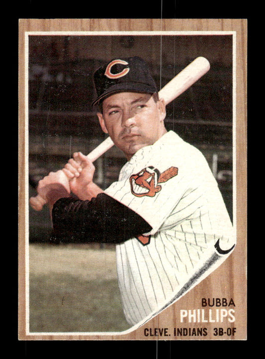 1962 Topps #511 Bubba Phillips Cleveland Indians EX CS26015258