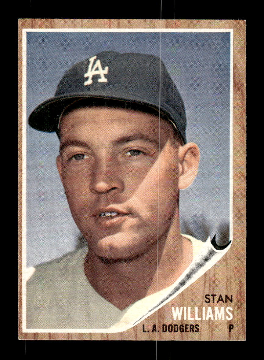 1962 Topps #515 Stan Williams Los Angeles Dodgers EX CS26015261