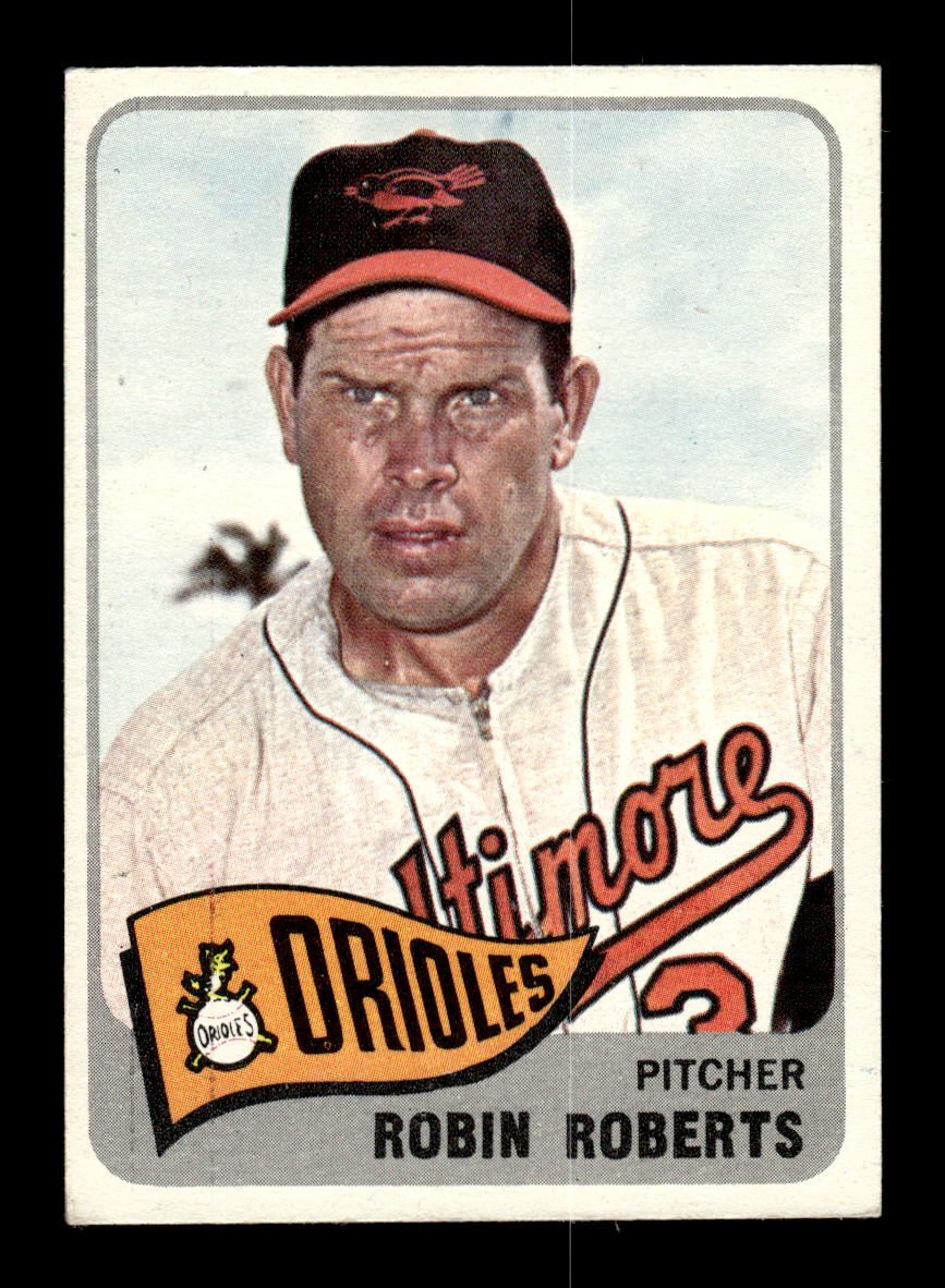 1965 Topps #15 Robin Roberts Baltimore Orioles EXMT CS26015316