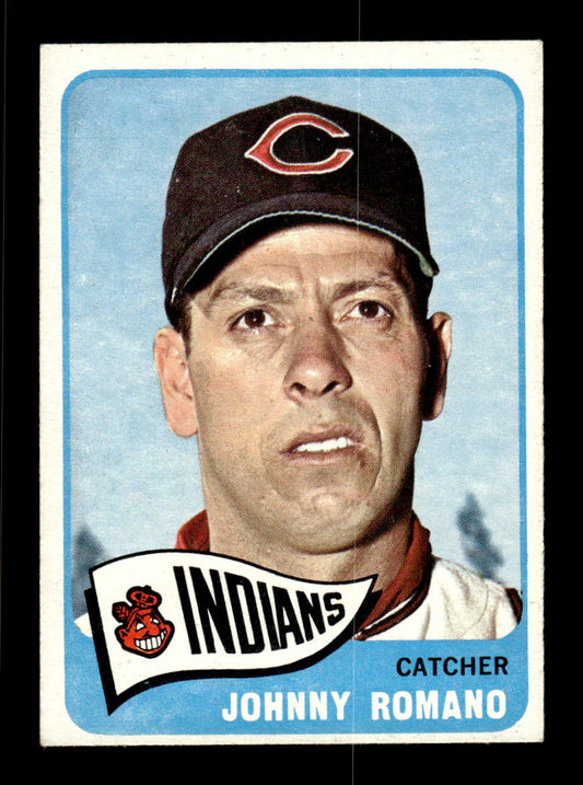 1965 Topps #17 Johnny Romano Cleveland Indians EXMT CS26015317