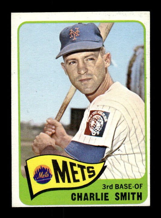 1965 Topps #22 Charlie Smith New York Mets EXMT CS26015322