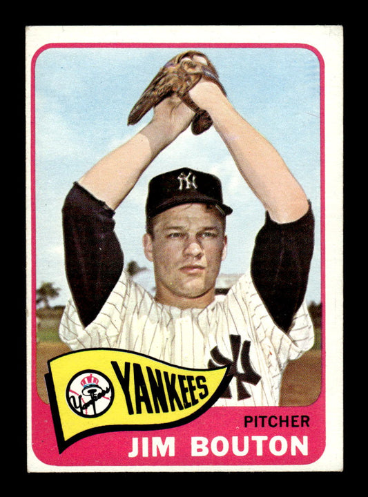 1965 Topps #30 Jim Bouton New York Yankees EXMT CS26015330