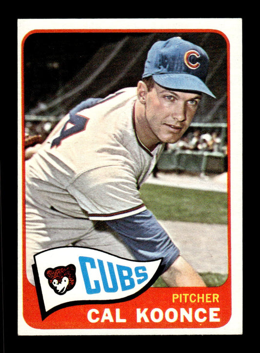 1965 Topps #34 Cal Koonce Chicago Cubs EXMT CS26015334