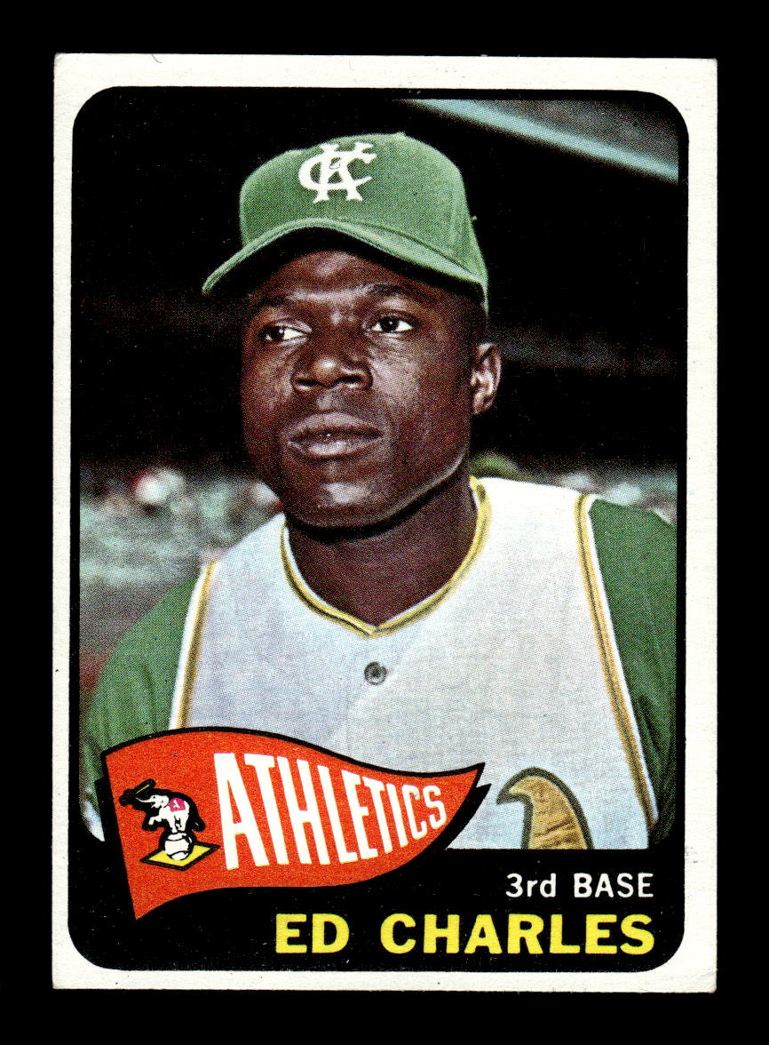 1965 Topps #35 Ed Charles Kansas City Athletics EXMT CS26015335