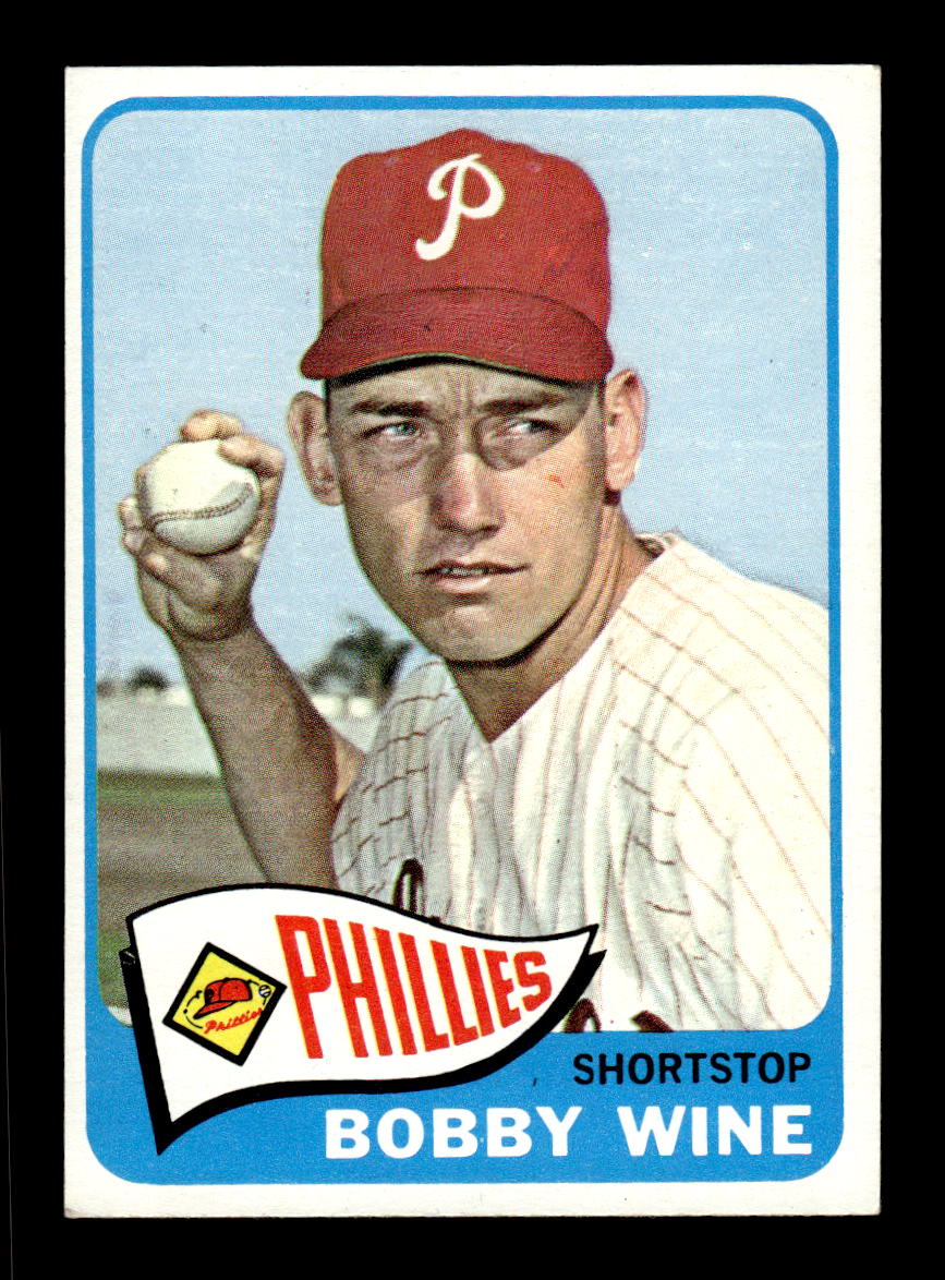 1965 Topps #36 Bobby Wine Philadelphia Phillies EXMT CS26015336