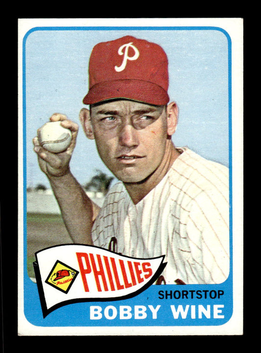 1965 Topps #36 Bobby Wine Philadelphia Phillies EXMT CS26015336