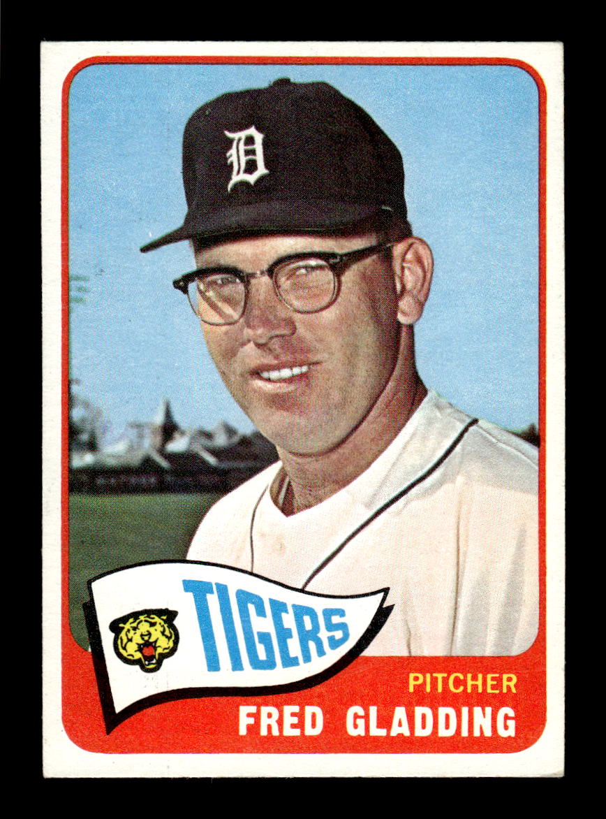 1965 Topps #37 Fred Gladding Detroit Tigers EXMT CS26015337