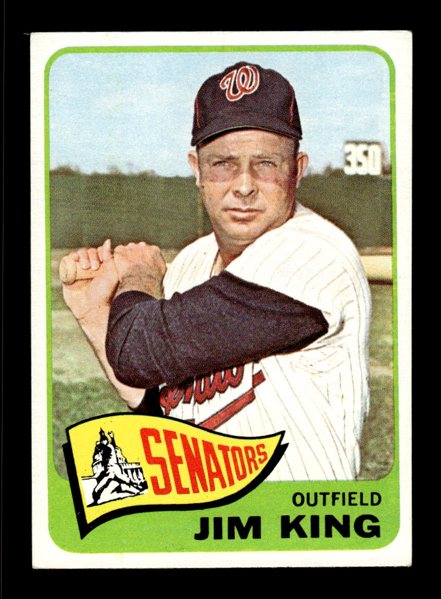 1965 Topps #38 Jim King Washington Senators EXMT CS26015338