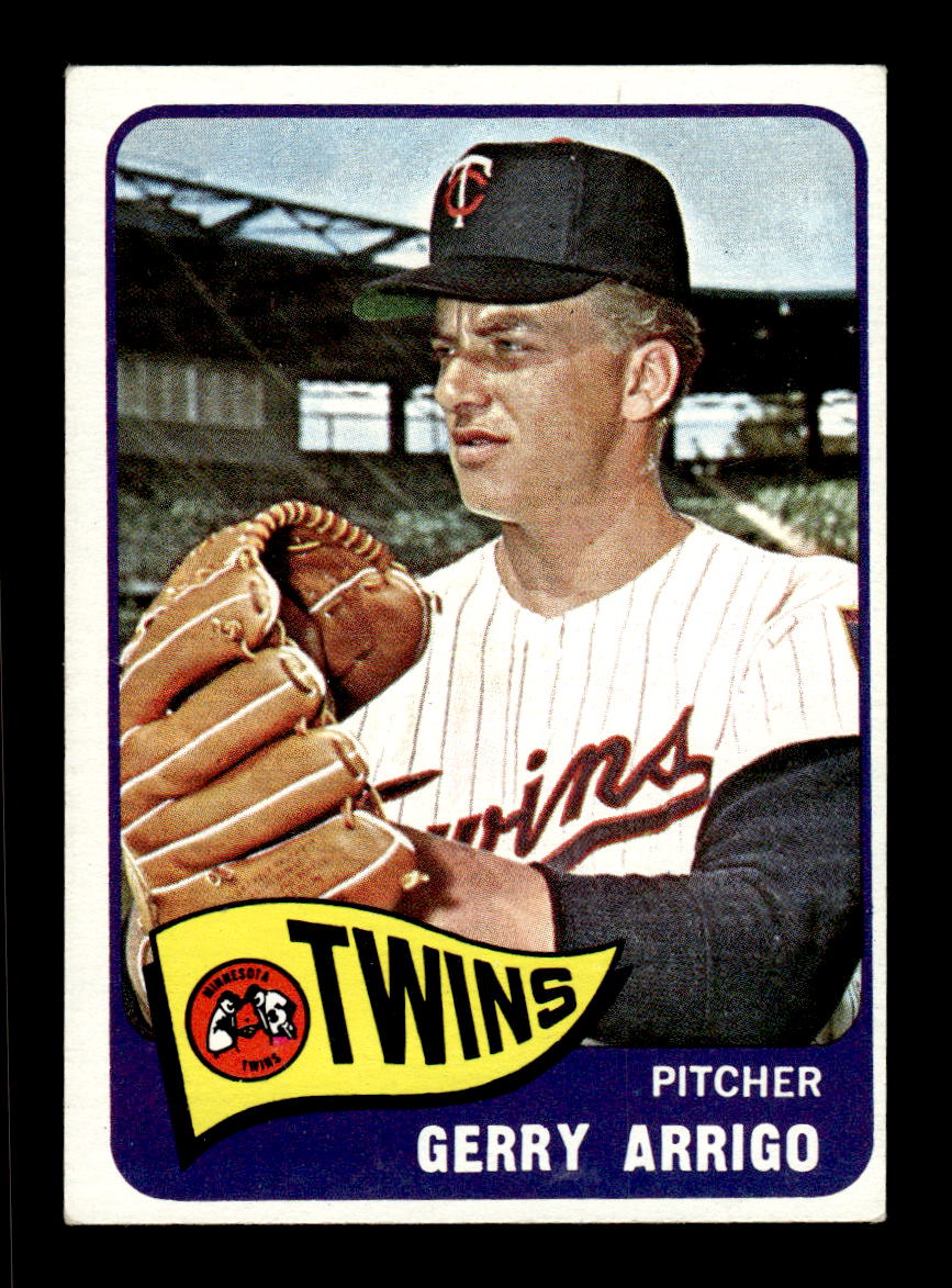 1965 Topps #39 Gerry Arrigo Minnesota Twins EXMT CS26015339