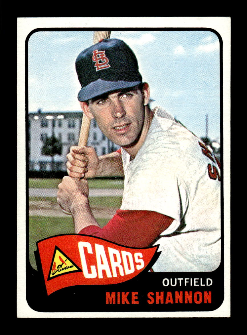 1965 Topps #43 Mike Shannon St. Louis Cardinals EXMT CS26015343