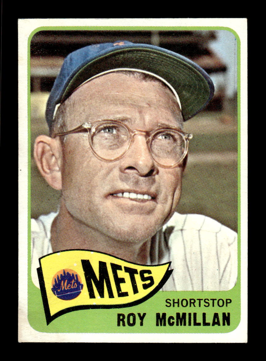 1965 Topps #45 Roy McMillan New York Mets EXMT CS26015345