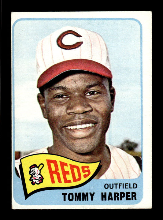 1965 Topps #47 Tommy Harper Cincinnati Reds EXMT CS26015347