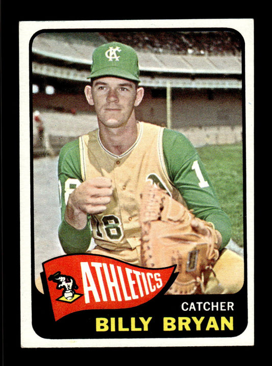 1965 Topps #51 Billy Bryan Kansas City Athletics EXMT CS26015350