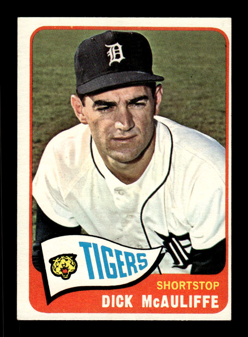 1965 Topps #53 Dick McAuliffe Detroit Tigers EXMT CS26015352