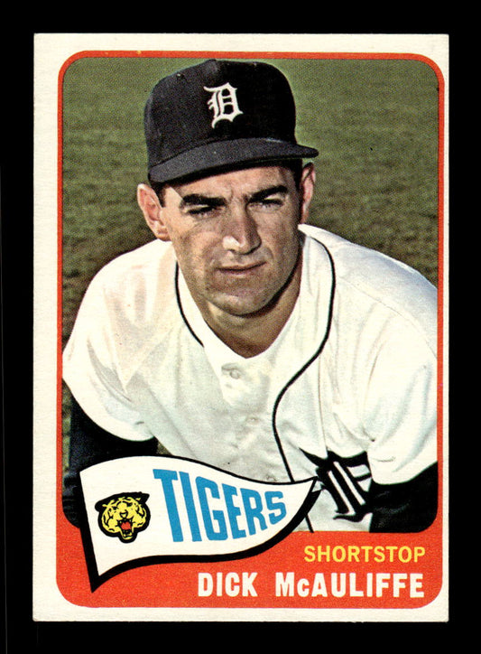 1965 Topps #53 Dick McAuliffe Detroit Tigers EXMT CS26015352