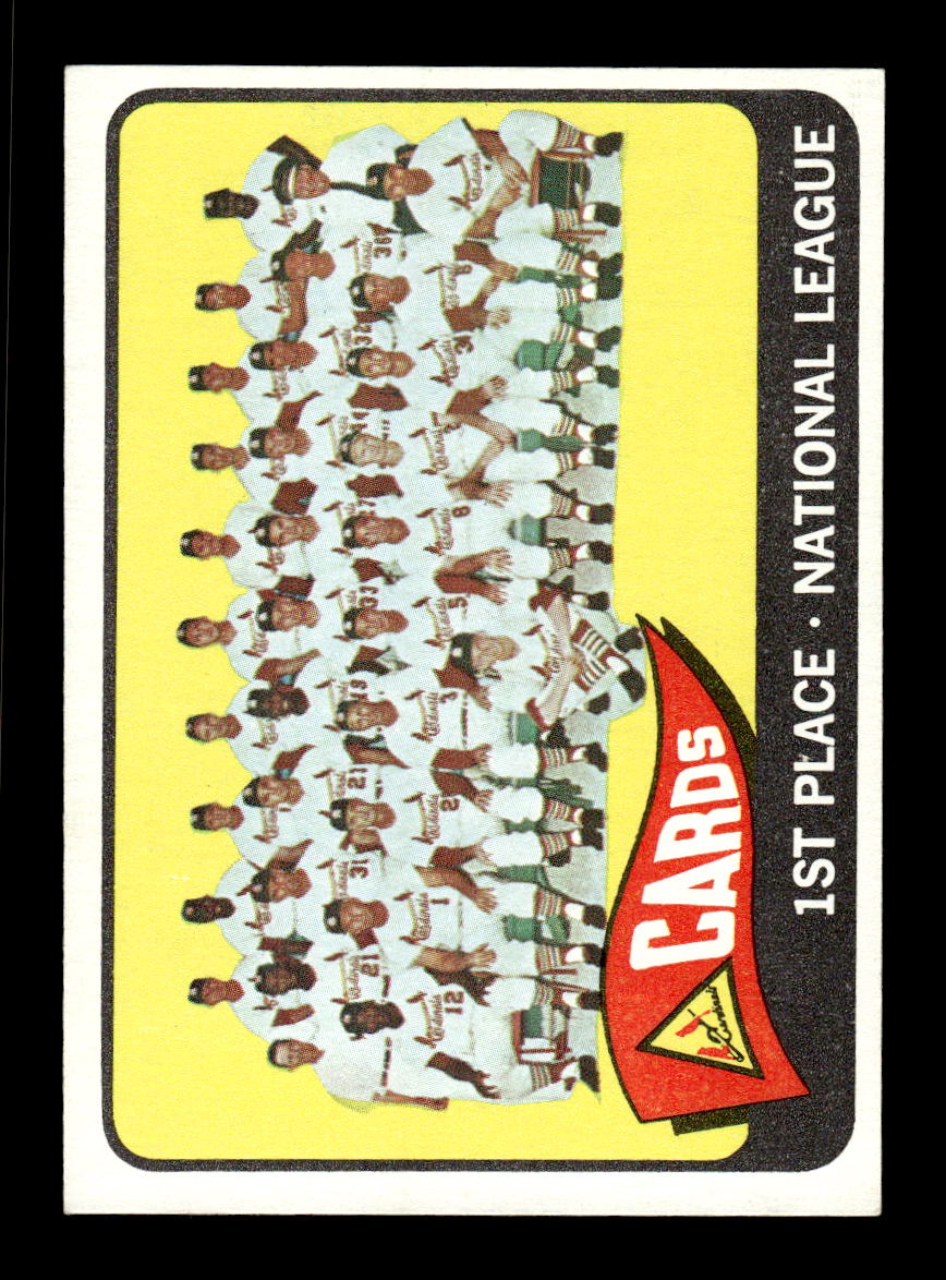 1965 Topps #57 St. Louis Cardinals St. Louis Cardinals EXMT CS26015355