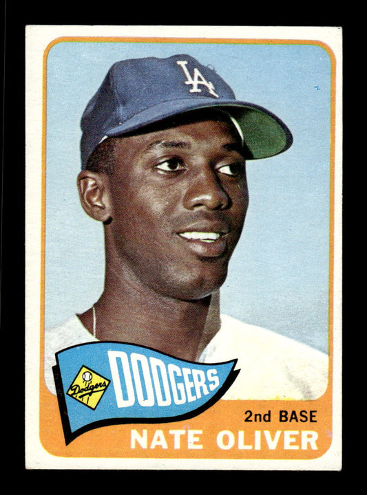 1965 Topps #59 Nate Oliver Los Angeles Dodgers EXMT CS26015357