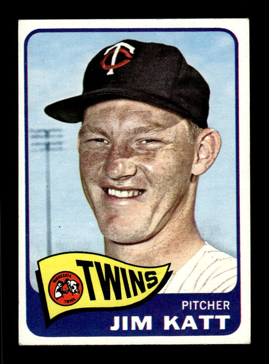 1965 Topps #62 Jim Kaat Minnesota Twins EXMT CS26015360