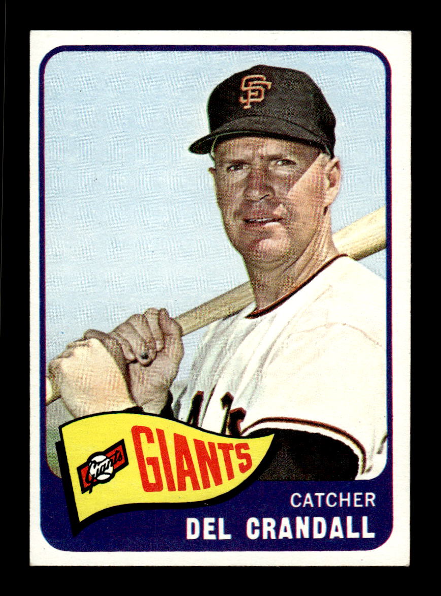 1965 Topps #68 Del Crandall San Francisco Giants EXMT CS26015365