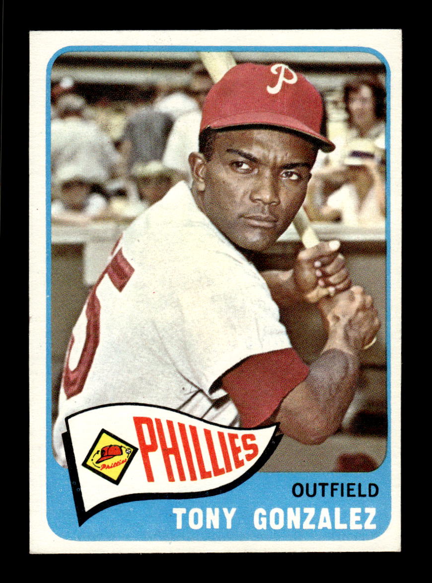 1965 Topps #72 Tony Gonzalez Philadelphia Phillies EXMT CS26015369