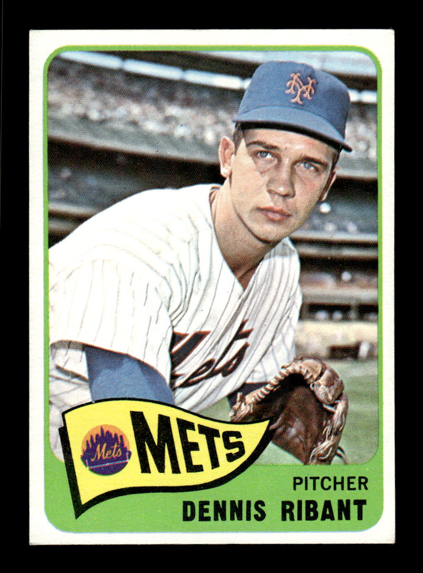 1965 Topps #73 Dennis Ribant New York Mets EXMT CS26015370