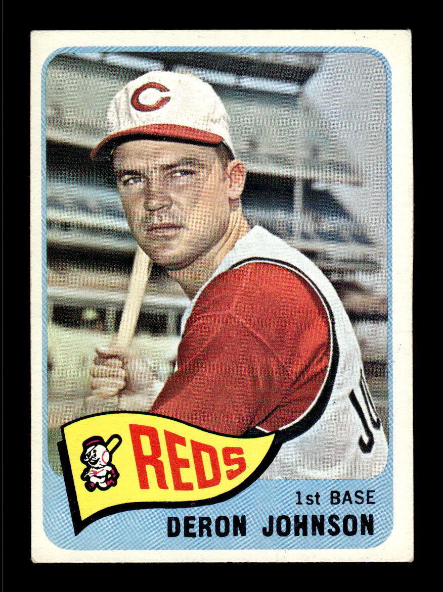 1965 Topps #75 Deron Johnson Cincinnati Reds EXMT CS26015371