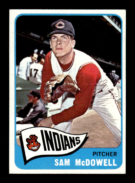1965 Topps #76 Sam McDowell Cleveland Indians EXMT CS26015372