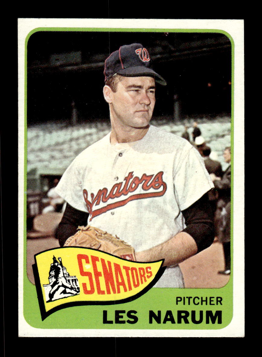 1965 Topps #86 Les Narum Washington Senators EXMT CS26015380