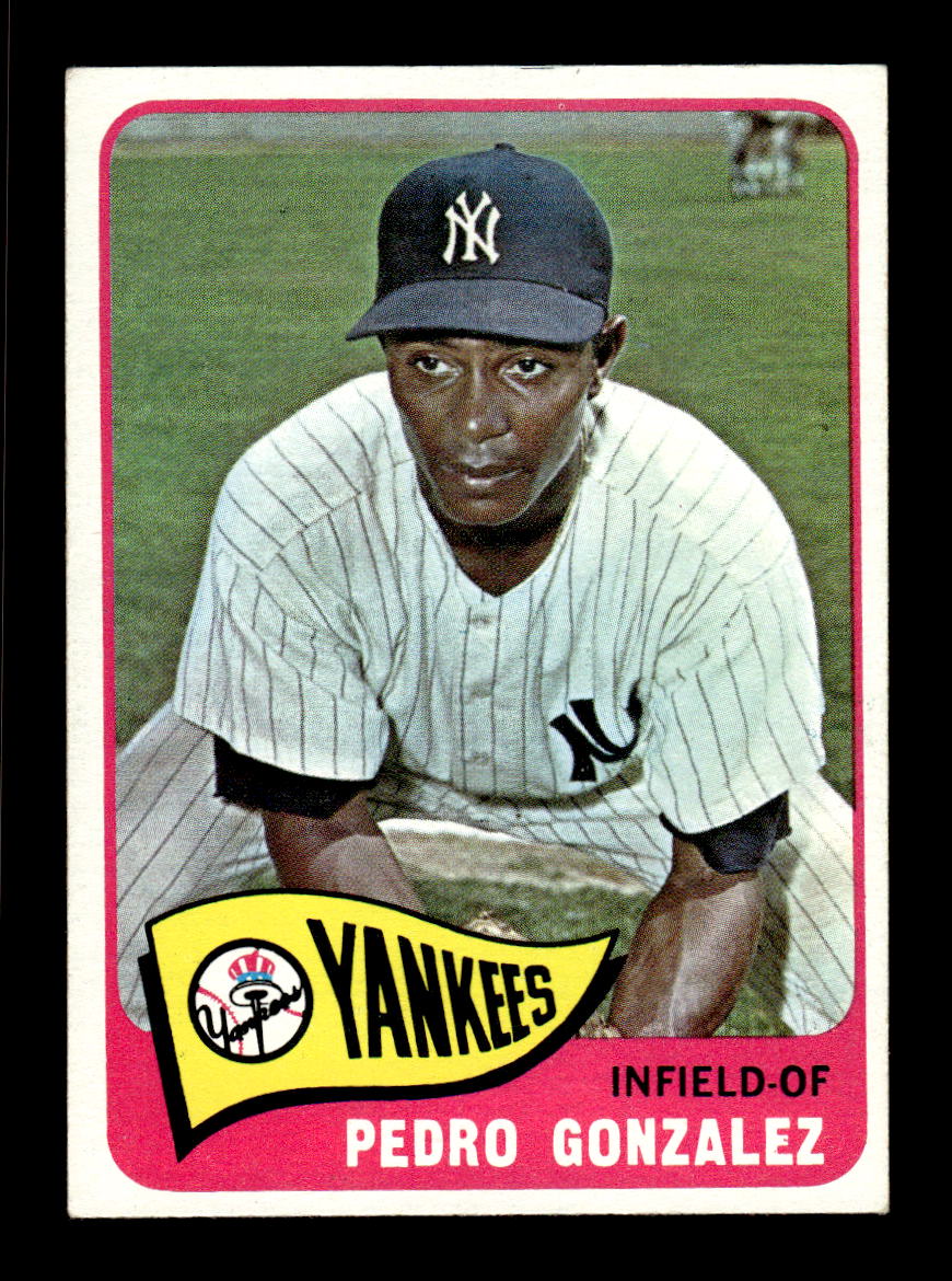 1965 Topps #97 Pedro Gonzalez New York Yankees EXMT CS26015390