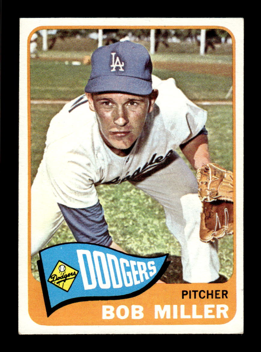 1965 Topps #98 Bob Miller Los Angeles Dodgers EXMT CS26015391