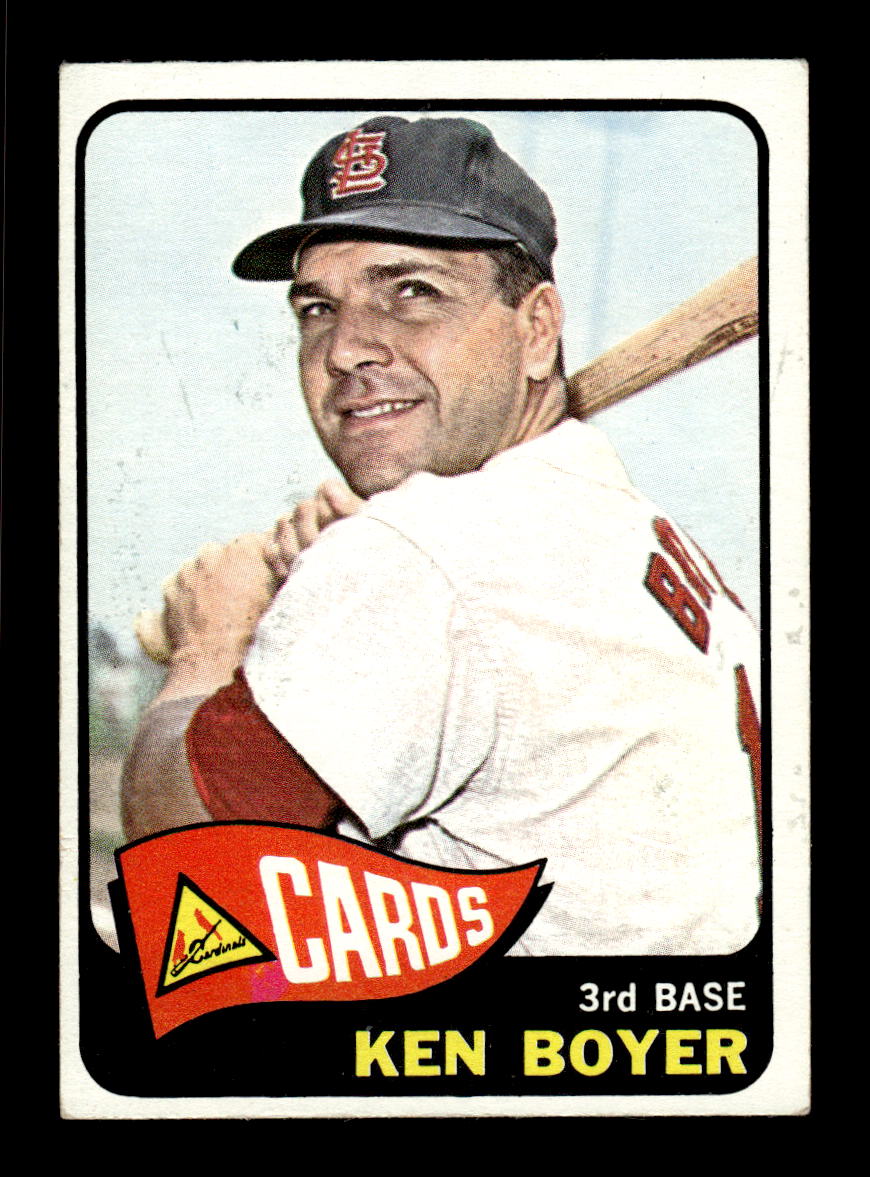 1965 Topps #100 Ken Boyer St. Louis Cardinals EXMT CS26015393