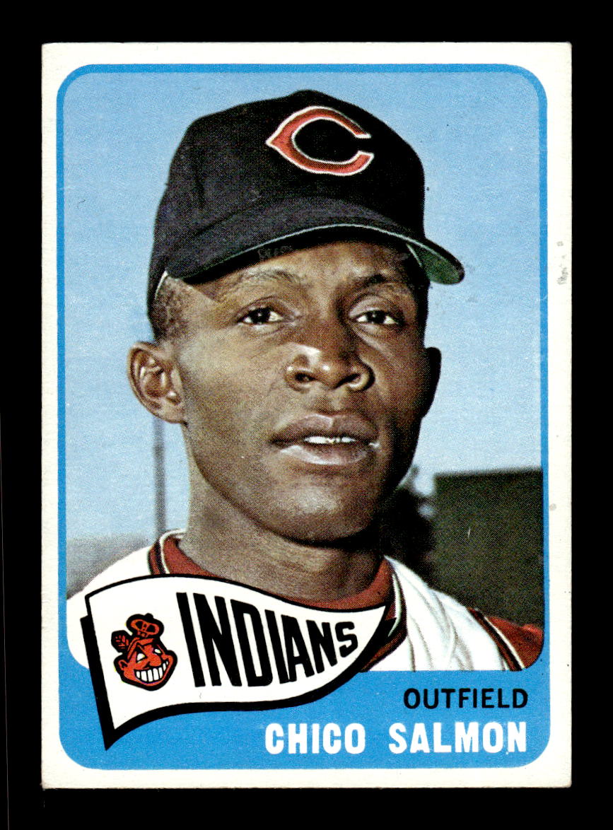 1965 Topps #105 Chico Salmon Cleveland Indians EXMT CS26015398