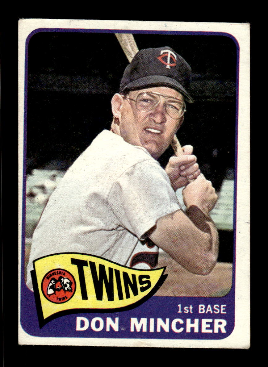 1965 Topps #108 Don Mincher Minnesota Twins EXMT CS26015400