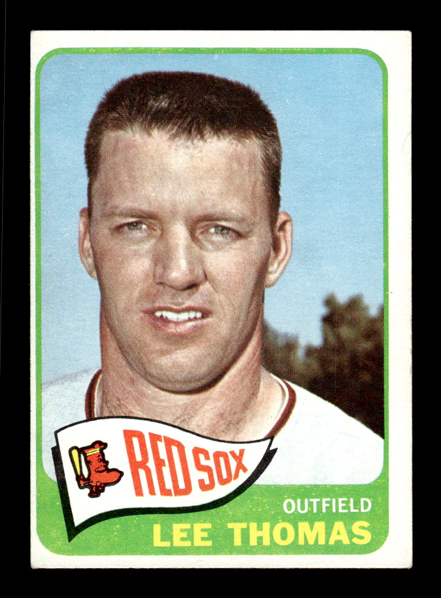 1965 Topps #111 Lee Thomas Boston Red Sox EXMT CS26015402