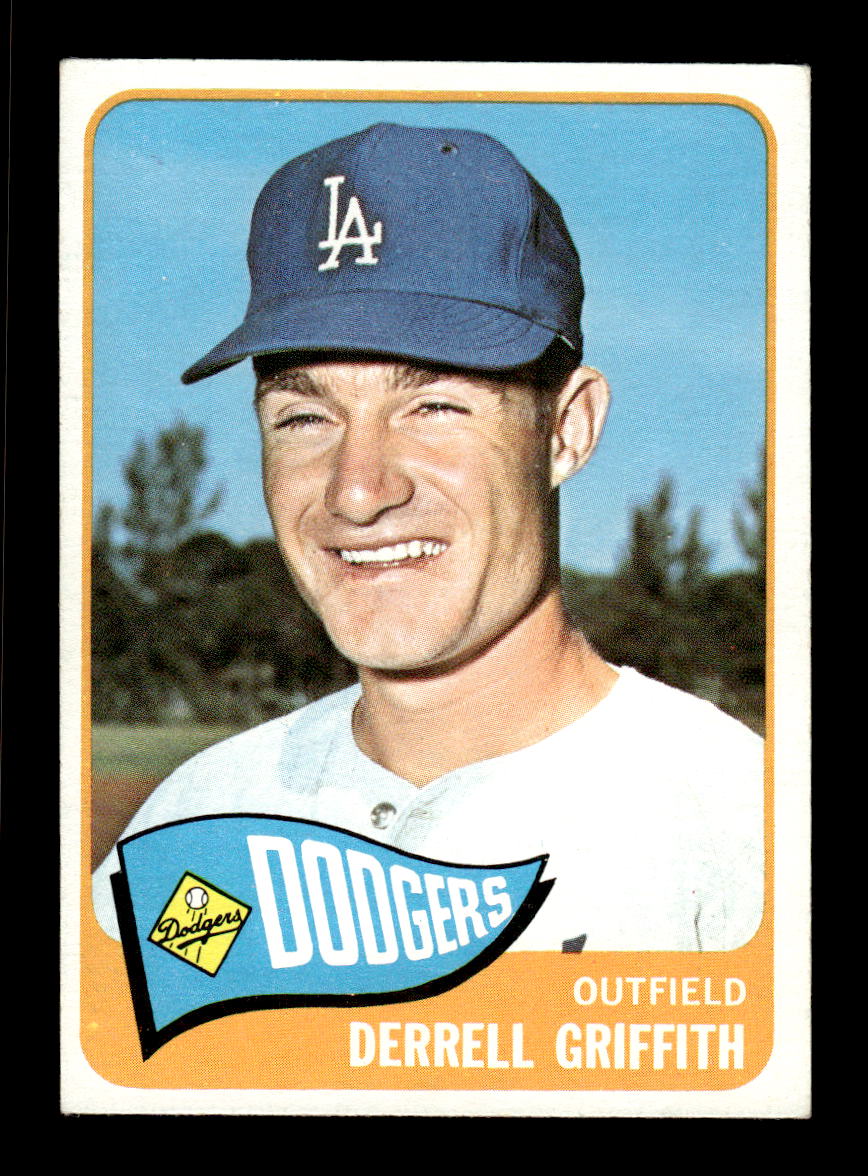 1965 Topps #112 Derrell Griffith Los Angeles Dodgers EXMT CS26015403